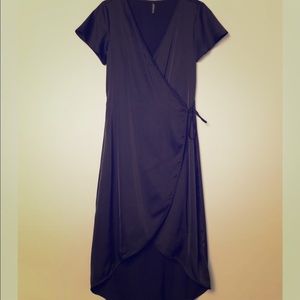 Black Wrap Dress